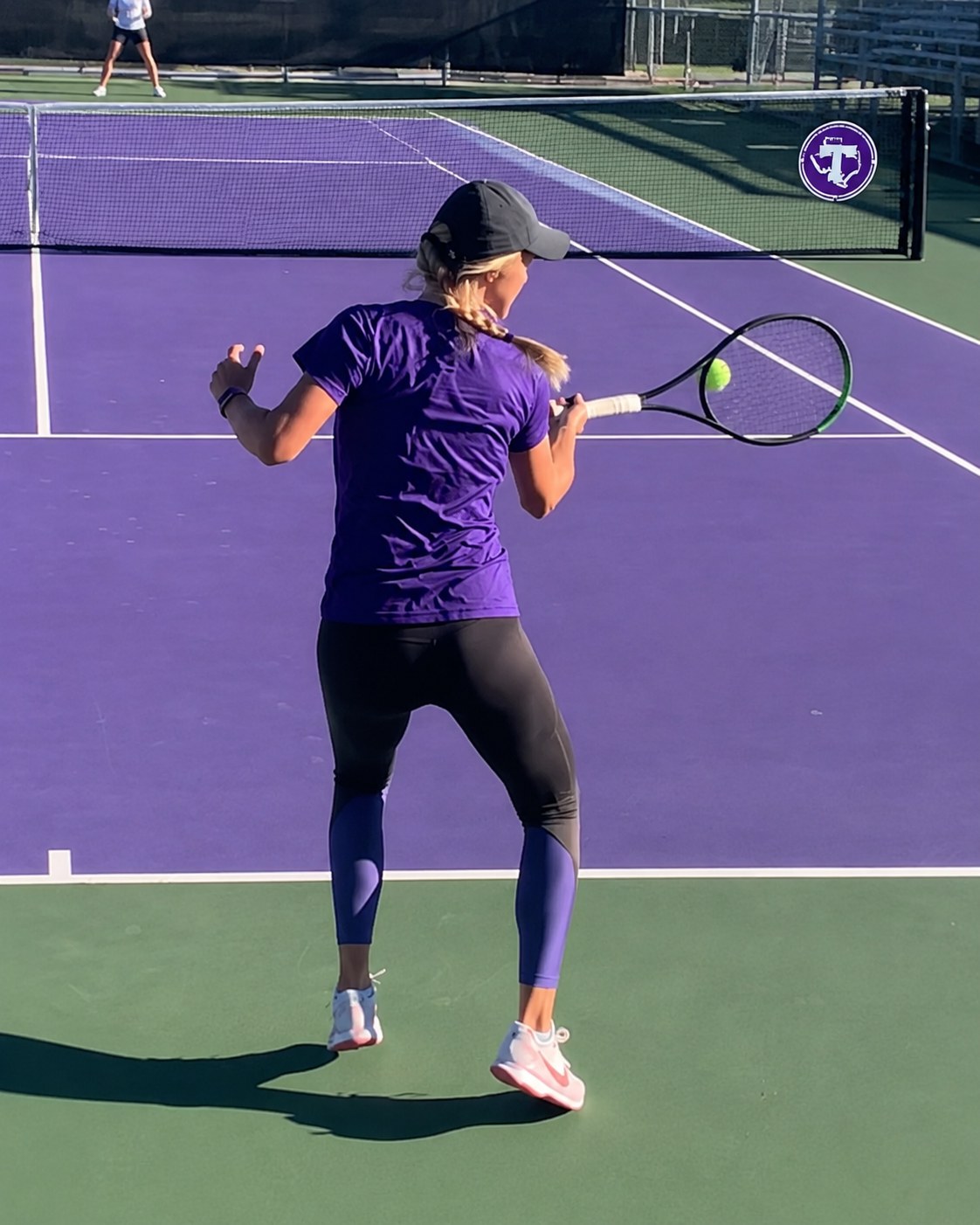 On-court training moment