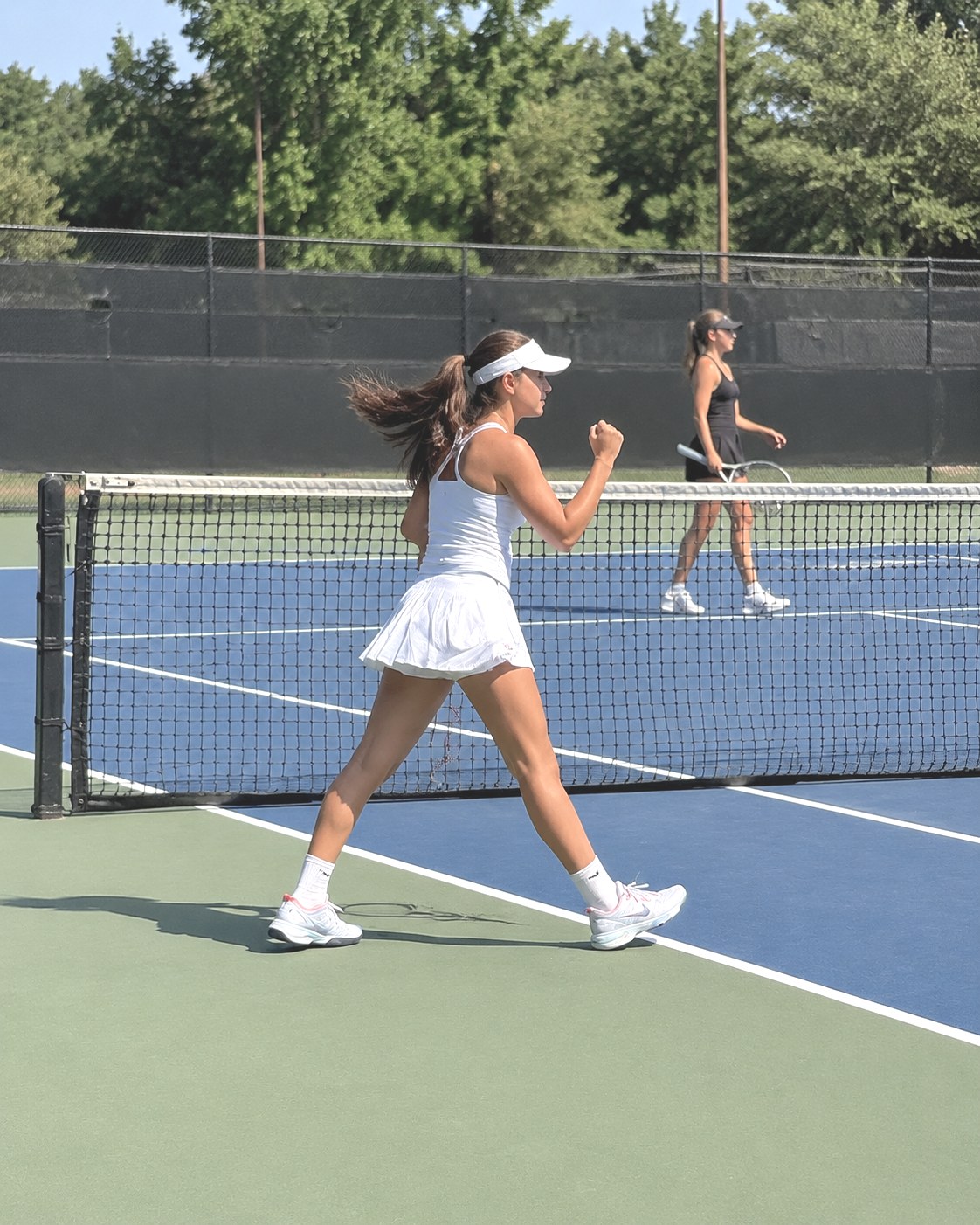 On-court training moment